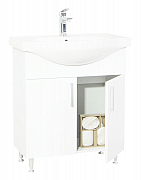 PACK BASE WITH WASHBASIN AND MIRROR SERIES 005, ECO 70CM, WHITE_2