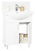 PACK BASE WITH WASHBASIN AND MIRROR SERIES 005, ECO 65CM, WHITE_2
