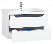 MDF BASE AND WASHBASIN, SERIES 056 80CM, SUSPENDED WITH DRAWERS, WHITE ANTHRACIT_1