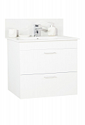 KIT BASE AND WASHBASIN, SERIES 067, suspended with drawers, 60CM, WHITE_0