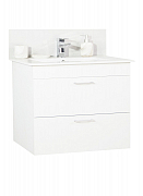 KIT BASE AND WASHBASIN, SERIES 067, suspended with drawers, 70CM, WHITE_0