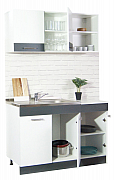 Kitchen set Sarona 120cm, white/ANTHRACIT_1