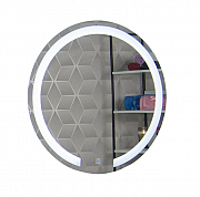 MIRROR WITH LED LIGHTING AND TOUCH SWITCH, MD1, D60CM_0