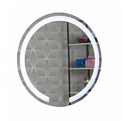 MIRROR WITH LED LIGHTING AND TOUCH SWITCH, MD1, D60CM
