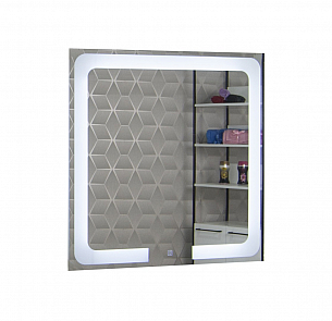 MIRROR WITH LED LIGHTING AND TOUCH SWITCH, MD1, 80 * 80CM