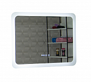 MIRROR WITH LED LIGHTING, DEFOG FUNCTION, CLOCK AND THERMOMETER, MD2, 80*60CM_0