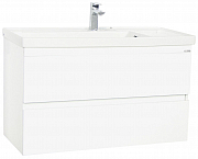 BASE AND WASHBASIN SERIES 286  100CM SUSPENDED DRAWERS WHITE_0
