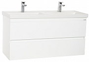 BASE AND WASHBASIN SERIES 286  120CM SUSPENDED DRAWERS WHITE_0