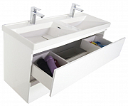 BASE AND WASHBASIN SERIES 286  120CM SUSPENDED DRAWERS WHITE_2
