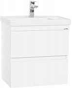 BASE AND WASHBASIN SERIES 286  60CM SUSPENDED DRAWERS WHITE_0