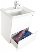 BASE AND WASHBASIN SERIES 286  60CM SUSPENDED DRAWERS WHITE_1