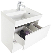 BASE AND WASHBASIN SERIES 286  60CM SUSPENDED DRAWERS WHITE_2