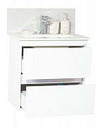 BASE AND WASHBASIN SERIES 386, SUSPENDED WITH DRAWERS 60CM, WHITE_1
