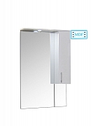 LIGHTING MIRROR WITH CABINET 65CM, WHITE_0