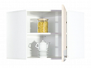 Corner Hang up kitchen cabinet SARONA 60cm, chipboard, sonoma/anthracite_1