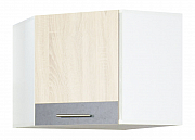 Corner Hang up kitchen cabinet SARONA 60cm, chipboard, sonoma/anthracite_0