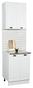 BASE CABINET KITCHEN SQUARE 60 CM WITH DOORS MDF WHITE_3