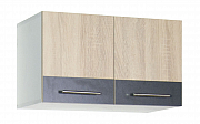 Hang up kitchen cabinet SARONA 60cm hood, chipboard, sonoma/anthracite_0