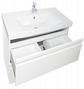 BASE AND WASHBASIN SERIES 786, 65CM, SUSPENDED WITH DRAWERS, WHITE_2