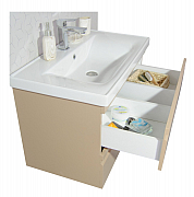 BASE AND WASHBASIN SERIES 786, 80CM, SUSPENDED WITH DRAWERS, CAPPUCINO_3