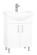 PACK BASE WITH WASHBASIN AND MIRROR SERIES 005, ECO 55CM, WHITE_1