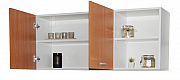 Hang up kitchen cabinet 120CM, CHIPBOARD, OAK_1