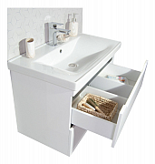 MDF BASE AND WASHBASIN, SERIES 756 80CM, SUSPENDED WITH DRAWERS, WHITE ANTHRACIT_3