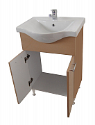 MDF BASE AND WASHBASIN SERIES 153, 60CM, CAPUCCINO_1