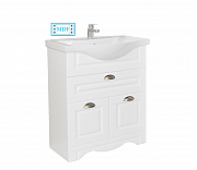 MDF BASE AND WASHBASIN, SERIES 172, 60CM, RUSTIC WHITE_0