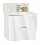 BASE AND WASHBASIN SERIES 009 60 CM SUSPENDED WITH DRAWERS WHITE_0