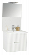 BASE AND WASHBASIN SERIES 009 60 CM SUSPENDED WITH DRAWERS WHITE_3