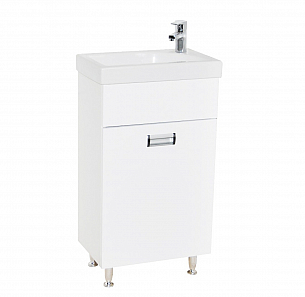 Base and washbasin series 700 40cm, White