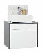 BASE AND WASHBASIN SERIES 401, 60CM, ANTRACITE_0