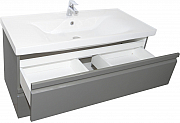 BASE AND WASHBASIN KIT SERIES 786, 90CM, SUSPENDED WITH DRAWERS, ANTHRACITE_2