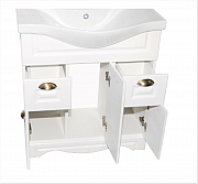 BASE AND WASHBASIN SERIES 172, 75CM, RUSTIC WHITE_1