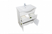 BASE AND WASHBASIN SERIES 172, 65CM, RUSTIC WHITE_2
