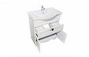 MDF BASE AND WASHBASIN, SERIES 172, 60CM, RUSTIC WHITE_2