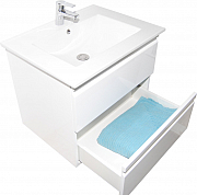 BASE AND WASHBASIN SERIES 786, 100CM, SUSPENDED WITH DRAWERS, WHITE_2