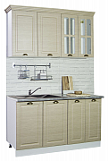MDF Kitchen cabinet set 140cm, rustic beech_0
