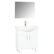 PACK BASE WITH WASHBASIN AND MIRROR SERIES 005, ECO 70CM, WHITE_0