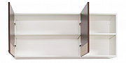 Hang up kitchen cabinet SARONA 120cm, chipboard, wenge/BEECH_1
